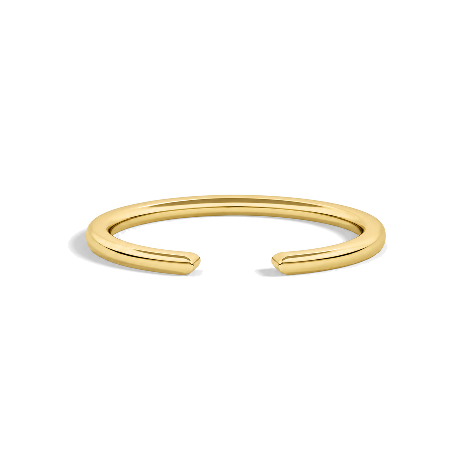 Primrose 1.4mm Comfort Fit Open Lab Grown Diamond Ring in 18K Yellow Gold