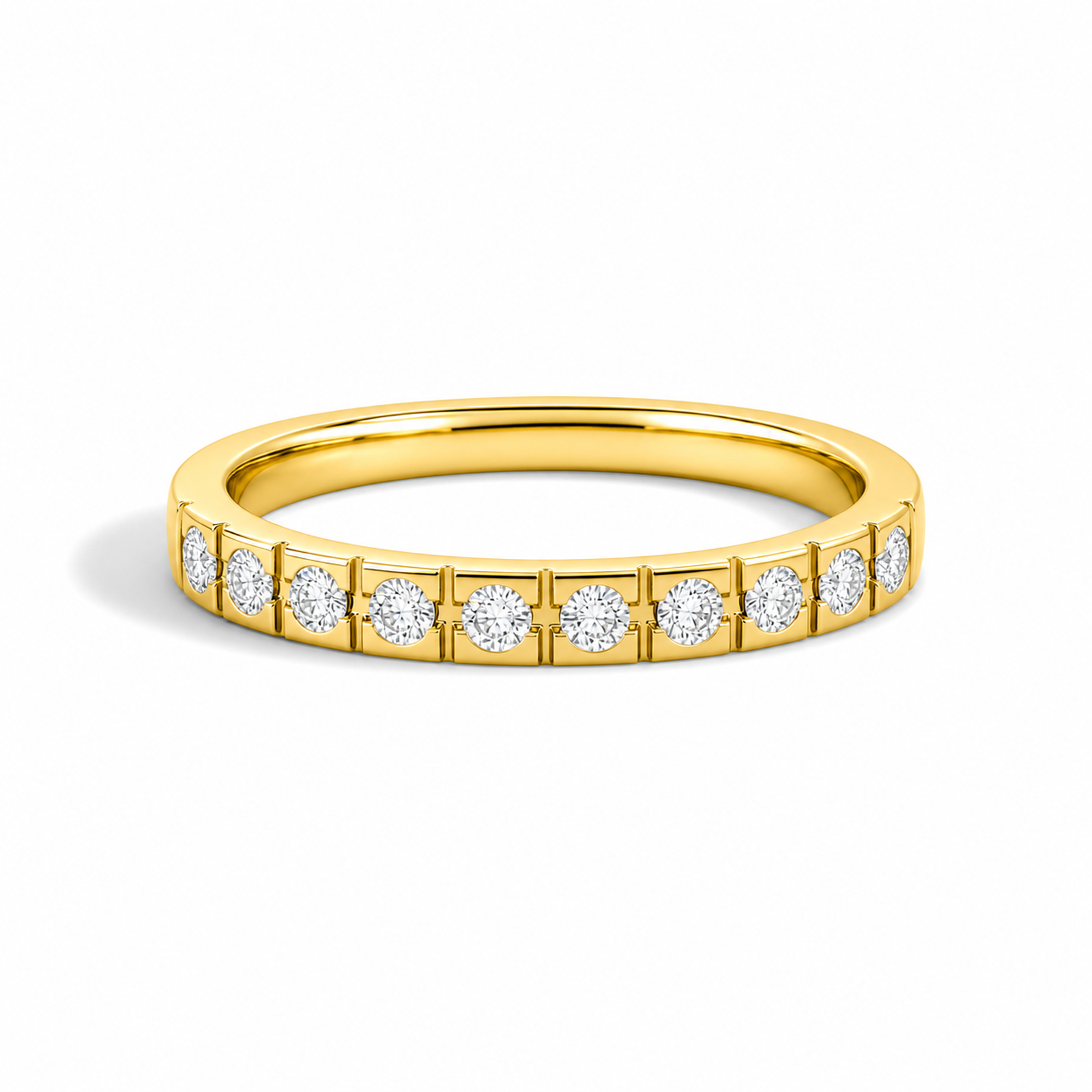 Reina Luxe Hazel Lab Grown Diamond Ring in 18K Yellow Gold