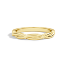 Fiora Petite Twisted Vine Lab Grown Diamond Ring in 14K Yellow Gold