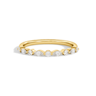 Geneva Chateau Lab Grown Diamond Ring in 14K Yellow Gold